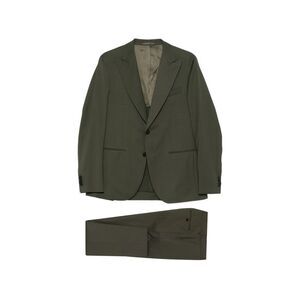 Caruso Green Suits - Single Breasted Suits Men